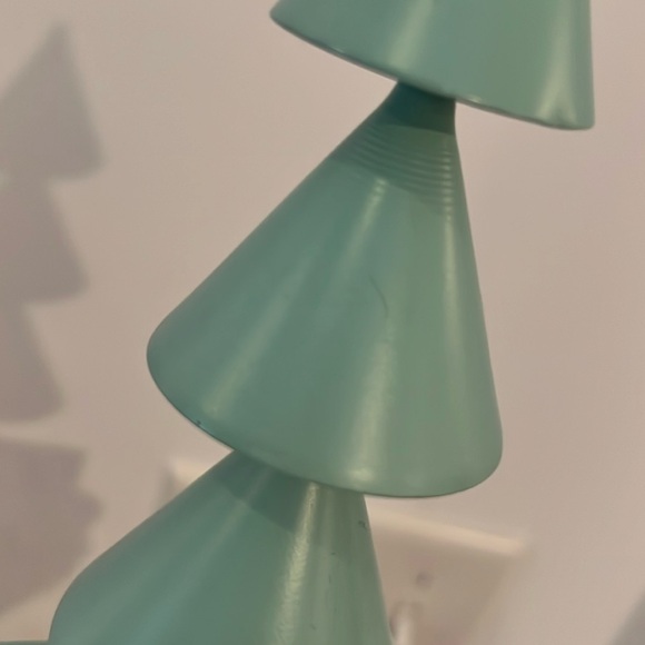 Gorgeous! Super Heavy “West Elm” Mint Green Tree Stocking Holder! - Picture 14 of 16